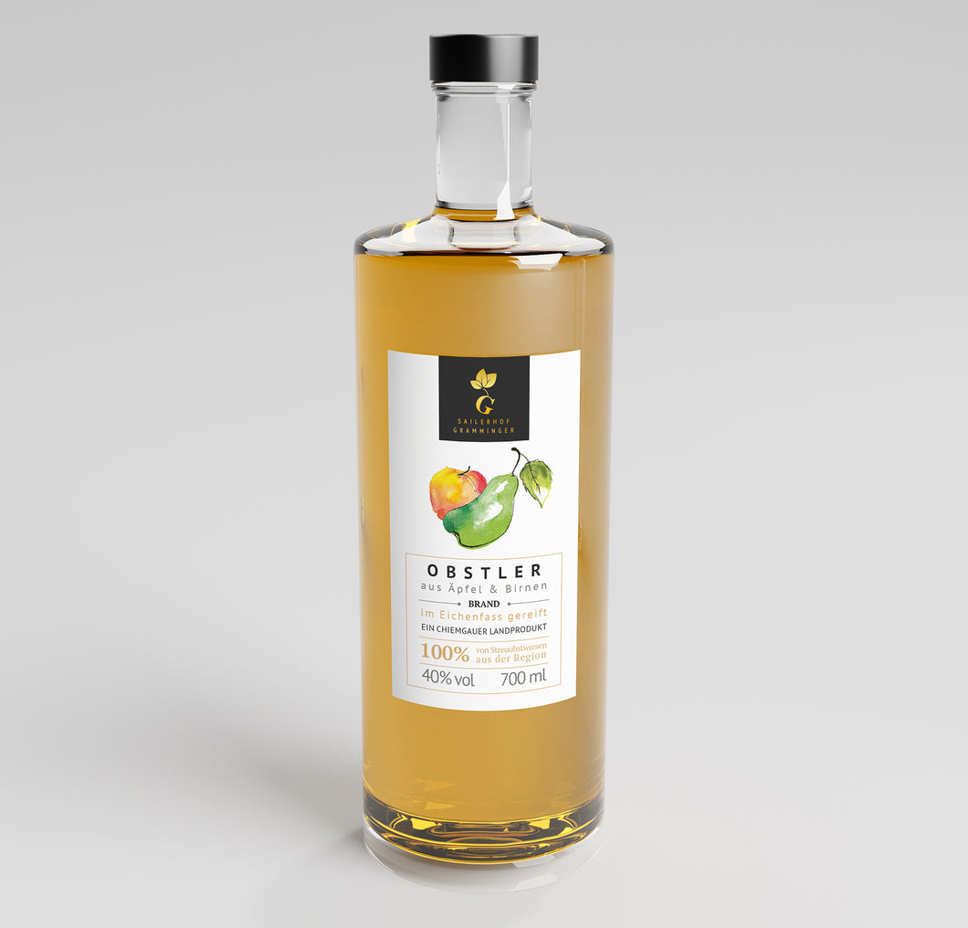 Obstler im Eichenfass gereift