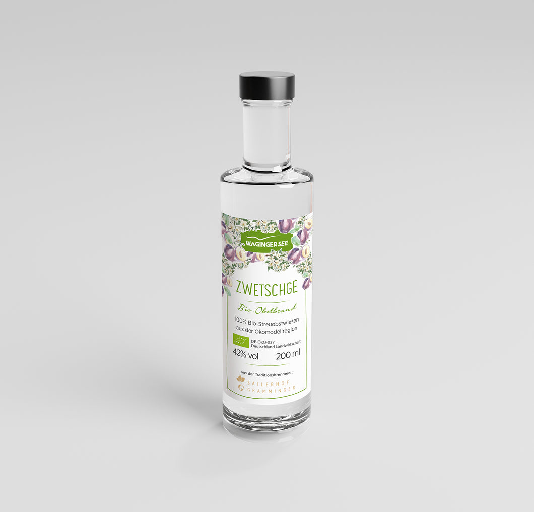 Bio Zwetschgenwasser - Waginger See Schnaps (DE-ÖKO-037)